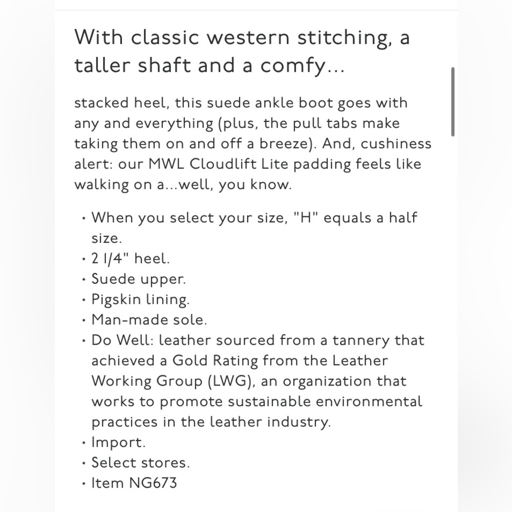 Madewell Cassity Western Boots - Picture 5 of 6